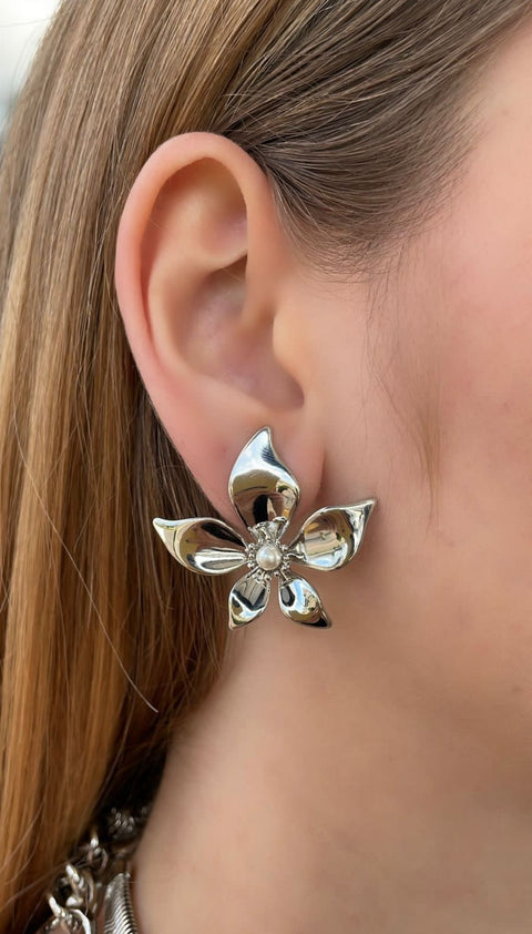 DellFine Flower Earring